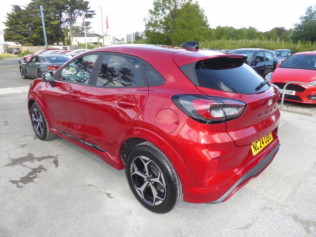 Ford Puma 1.0 Ecoboost Hybrid Mhev St-line Navigation 155 Ps NC24OBO Red #4