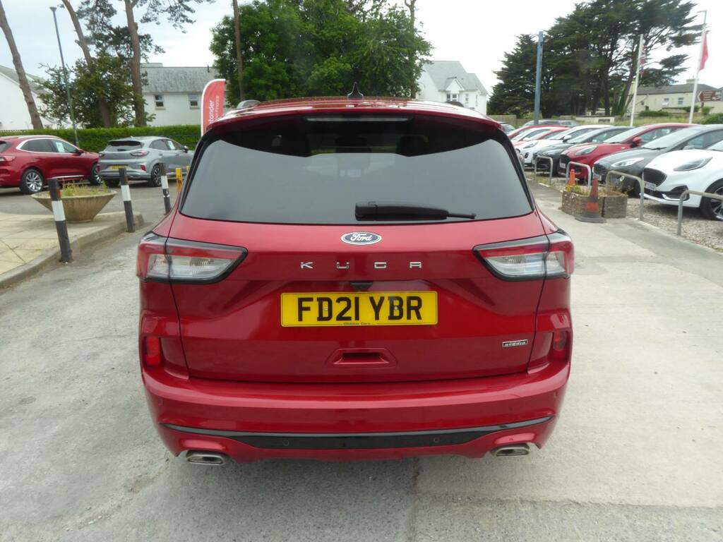 Ford Kuga 2.5 Phev St-line Edition Navigation 225 Ps FD21YBR Red #3