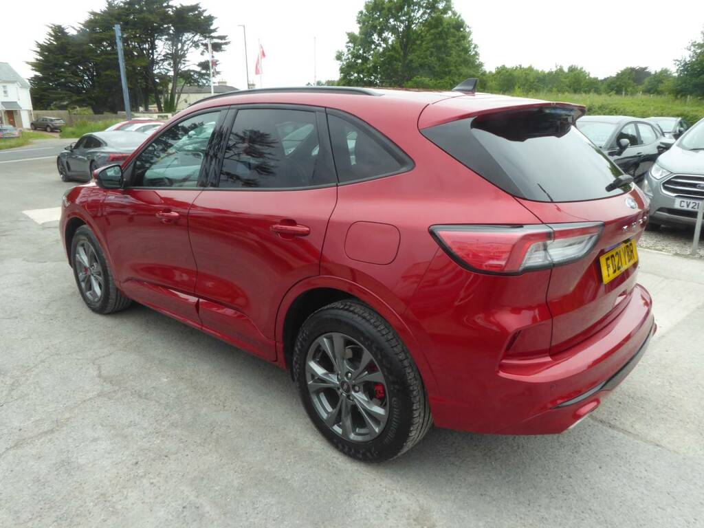 Ford Kuga 2.5 Phev St-line Edition Navigation 225 Ps FD21YBR Red #4