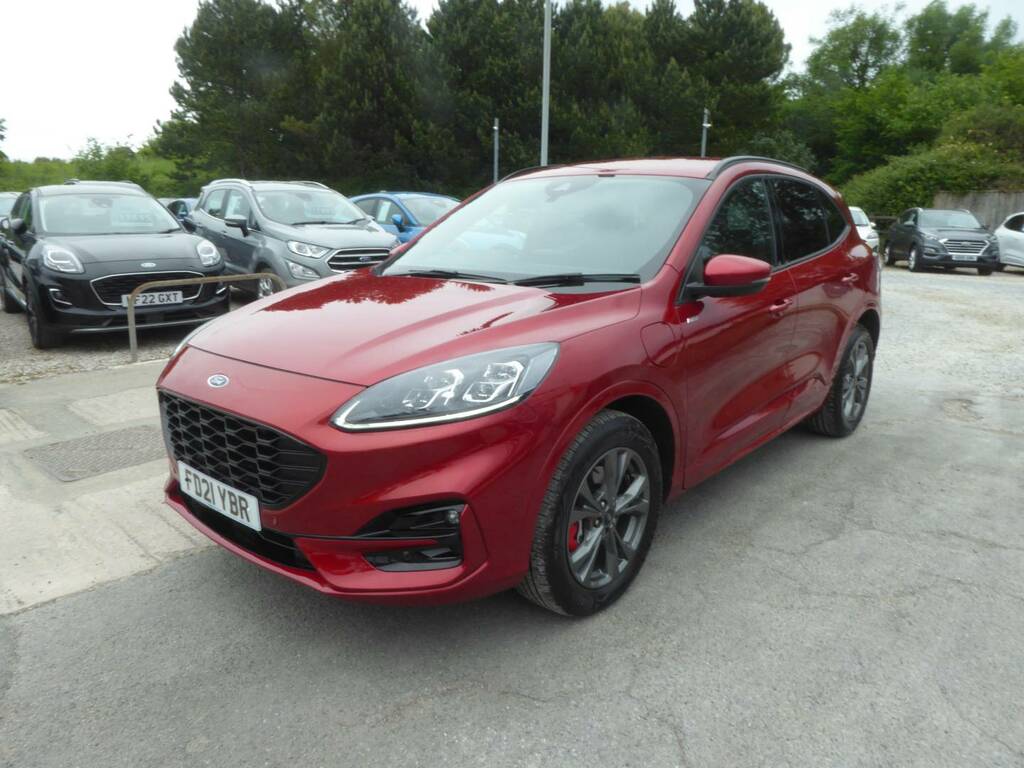 Ford Kuga 2.5 Phev St-line Edition Navigation 225 Ps FD21YBR Red #6