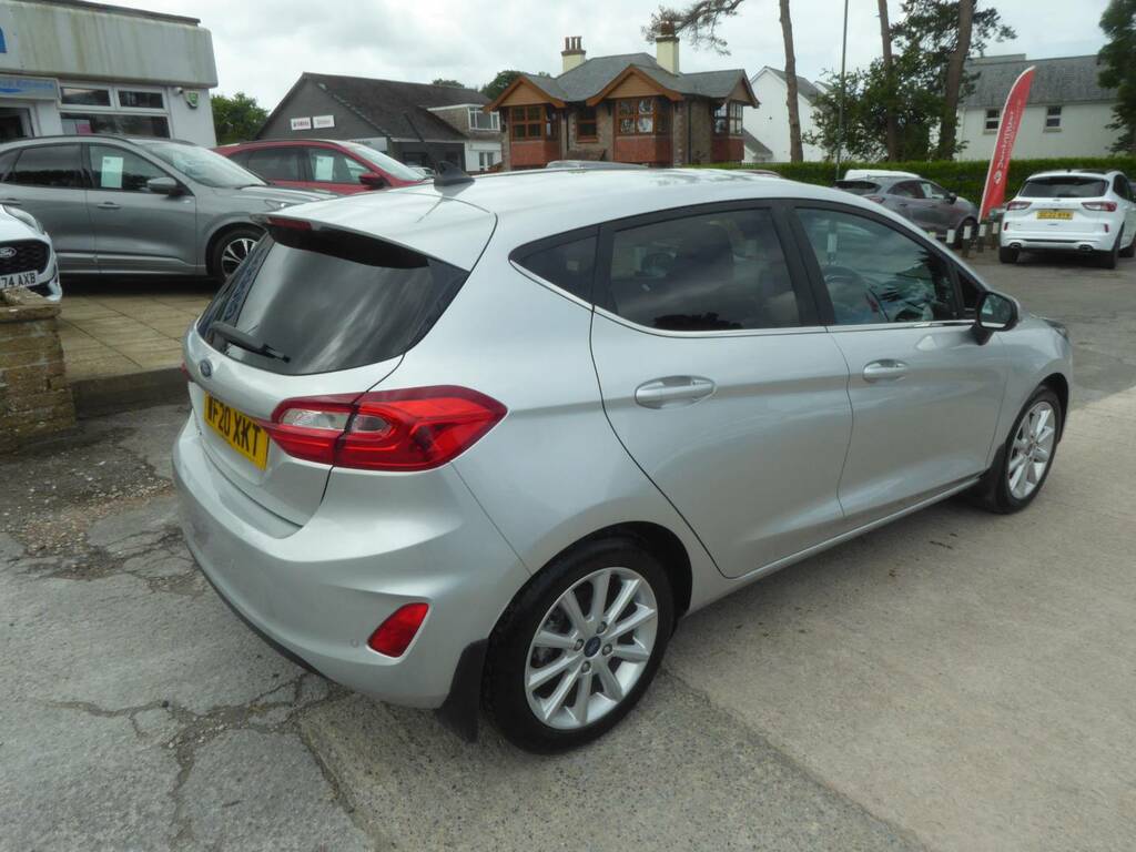 Ford Fiesta 1.0 Ecoboost Titanium Navigation 125 Ps 2 Owners F WF20XKT Silver #2