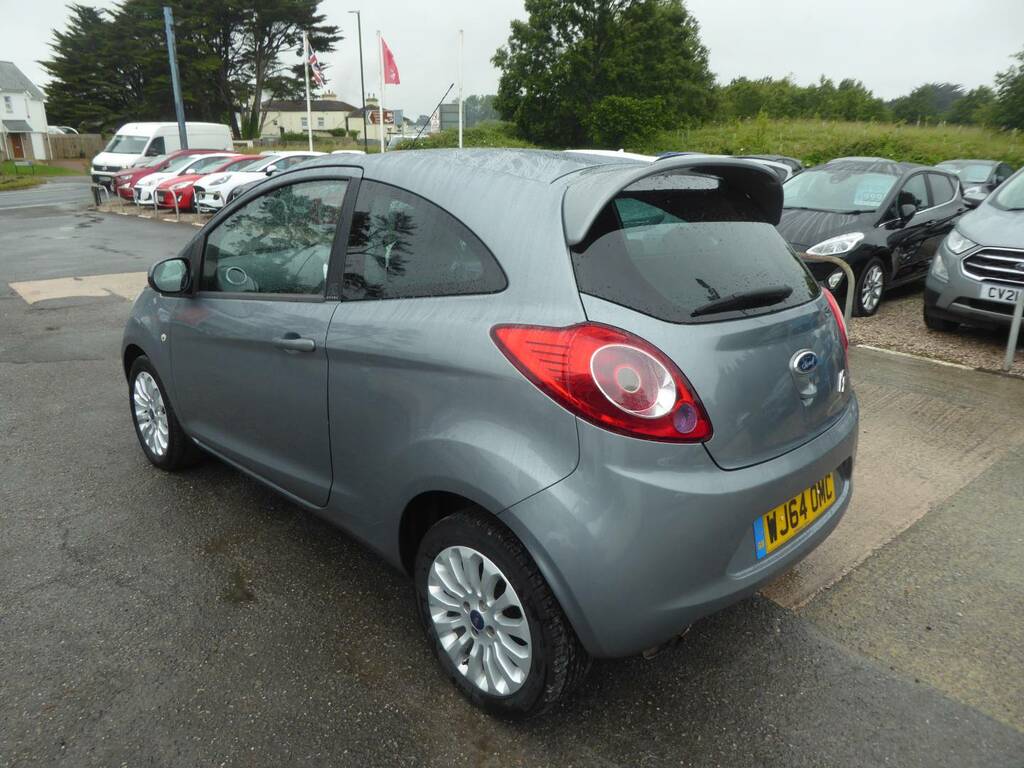 Ford KA 1.2 Zetec 69 Ps 35 Road Tax 2 Owners From New Ver Grey #5
