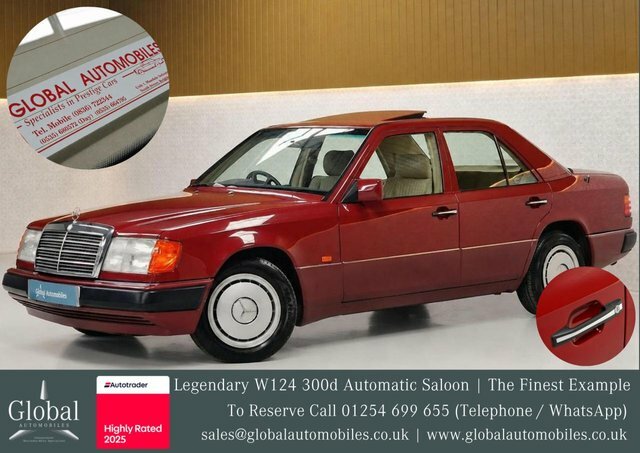 Mercedes-Benz E Class 300 D 3.0 H473XHM Red