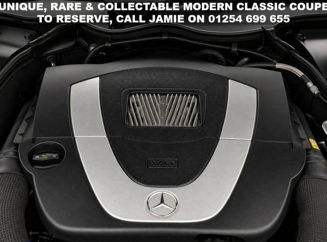 Mercedes-Benz C Class 2.5 C230 Se Coupe PJ06XFV Black #3