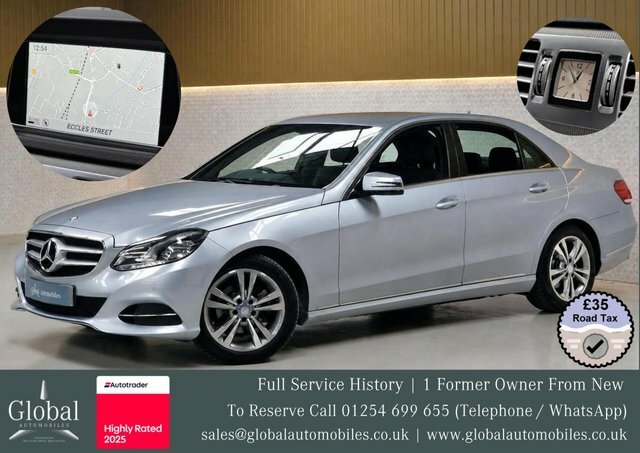 Mercedes-Benz E Class 2.1 E220 Bluetec Se Silver