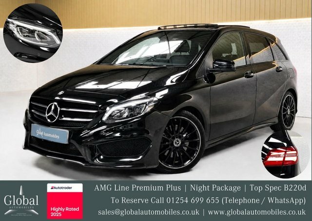 Mercedes-Benz B Class B220d Amg Line Premium Black
