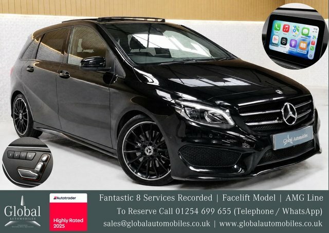 Mercedes-Benz B Class B220d Amg Line Premium Black #2
