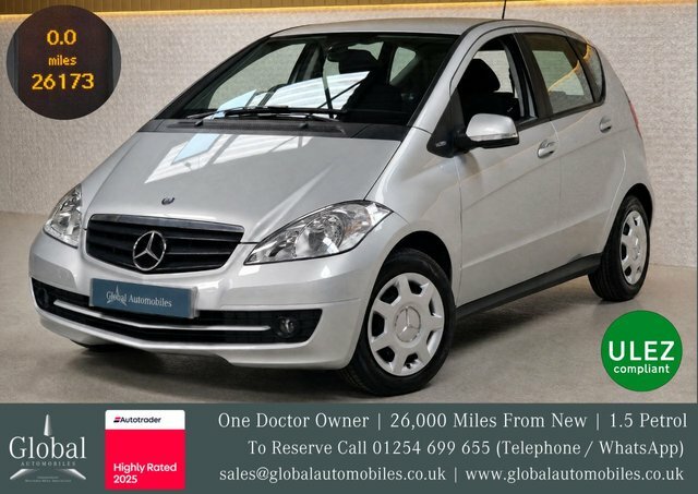 Mercedes-Benz A Class 1.5 A160 Blueefficiency Classic Silver