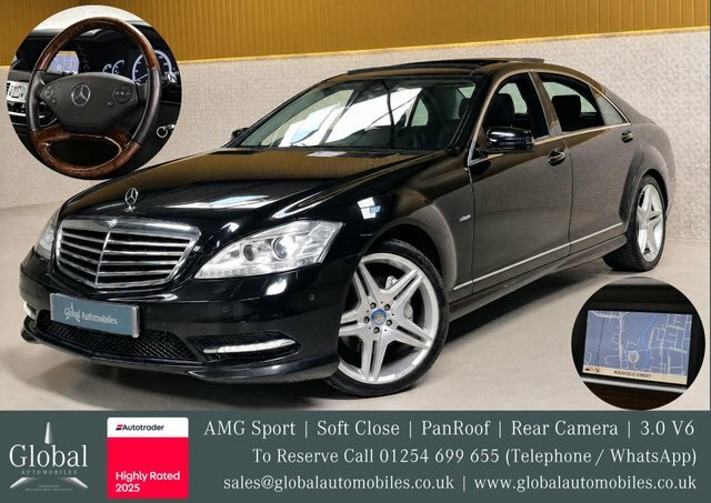 Mercedes-Benz S Class 3.0 S350l V6 Bluetec Black