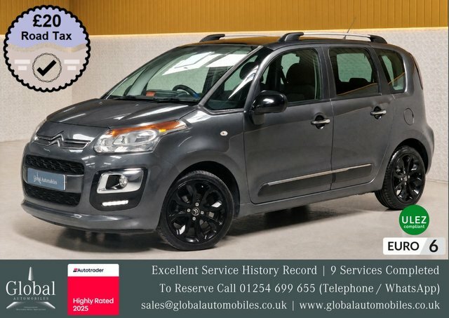Citroen C3 Picasso 1.6 Bluehdi Platinum Mpv Grey