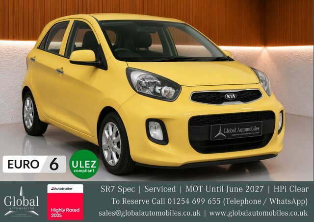 Kia Picanto 1.0 Sr7 Hatchback Yellow