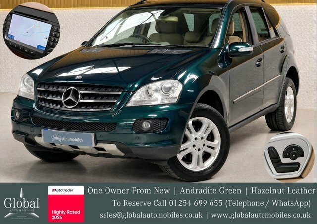 Mercedes-Benz M Class 3.0 Ml320 Cdi Se Green