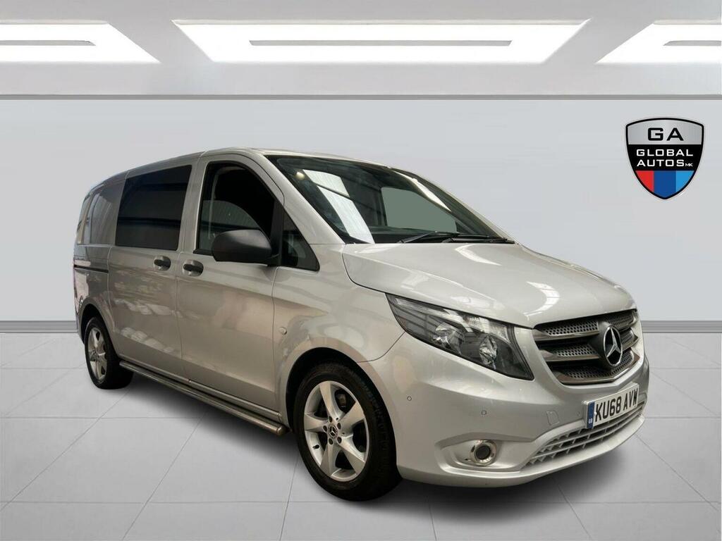 Mercedes-Benz Vito Combi Van 2.1 119 Cdi Bluetec Sport Crew Van G-tro Silver