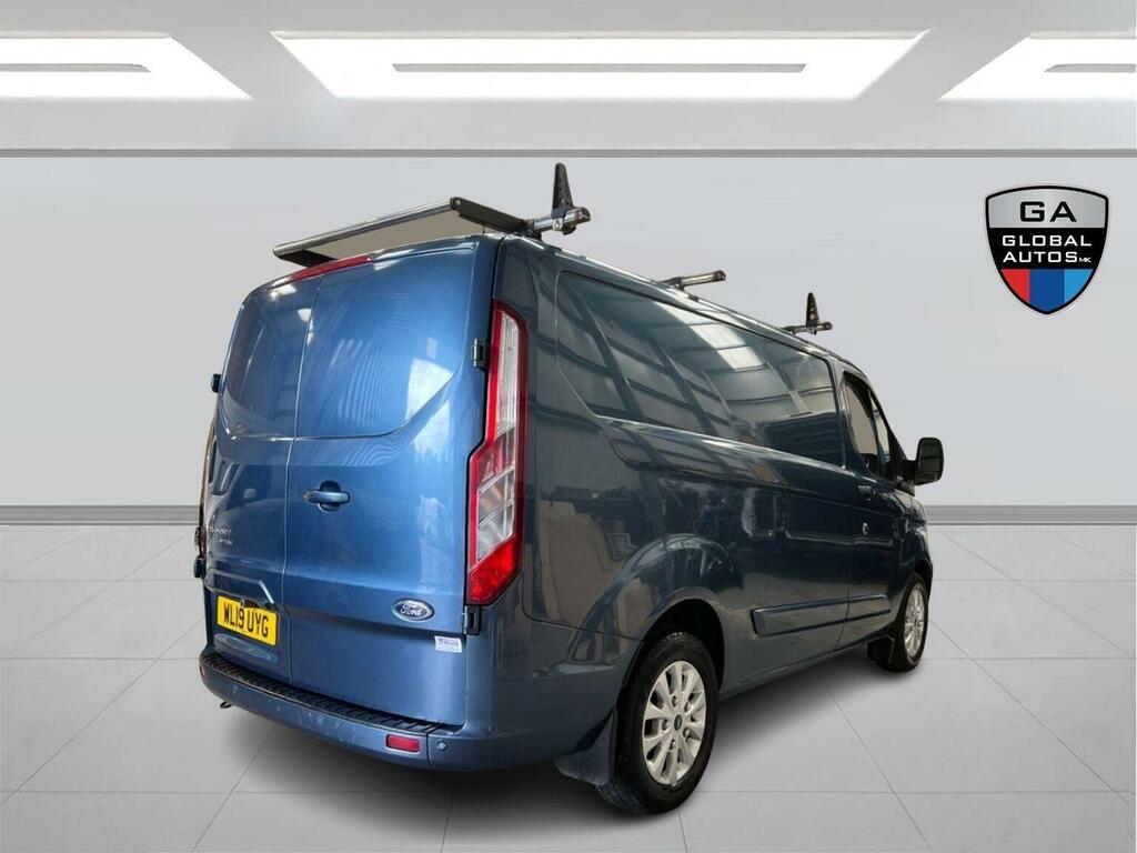 Ford Transit Custom Panel Van 2.0 280 Ecoblue Limited L1 H1 Euro 6 WL19UYG Blue #4