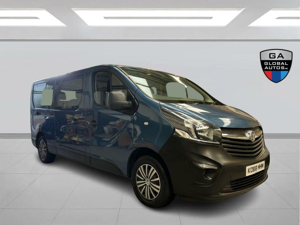 Vauxhall Vivaro 1.6 Cdti 2900 L2 H1 Euro 6 Ss 9 Seat Blue