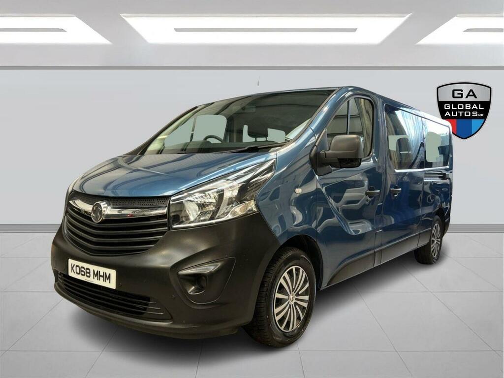 Vauxhall Vivaro 1.6 Cdti 2900 L2 H1 Euro 6 Ss 9 Seat Blue #4