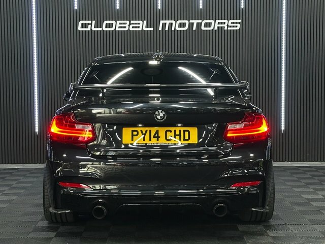 BMW 2 Series Gran Coupe 2014 2.0 220D M Sport Coupe Euro Black #4