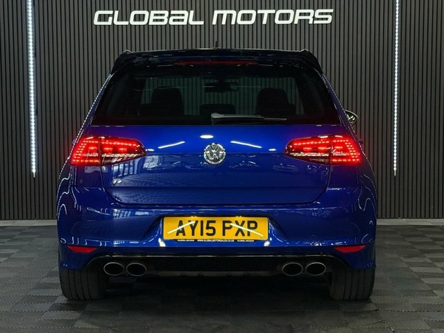 Volkswagen Golf 2015 2.0 Tsi Bluemotion Tech R Hatchback Petro AY15PXP Blue #4