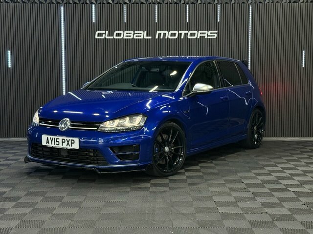 Volkswagen Golf 2015 2.0 Tsi Bluemotion Tech R Hatchback Petro AY15PXP Blue #2