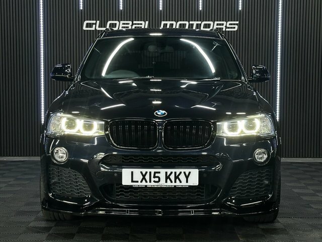 BMW X3 2015 3.0 30D M Sport Suv Xdrive Eu LX15KKY Black #3