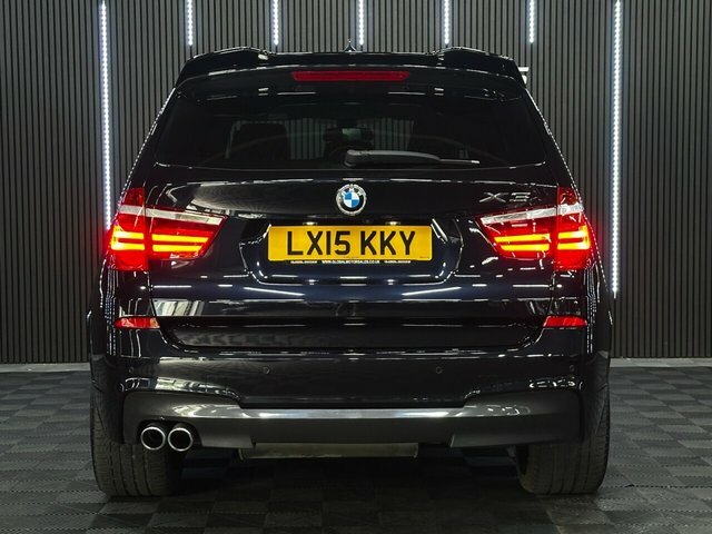 BMW X3 2015 3.0 30D M Sport Suv Xdrive Eu LX15KKY Black #4