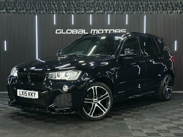 BMW X3 2015 3.0 30D M Sport Suv Xdrive Eu LX15KKY Black #2