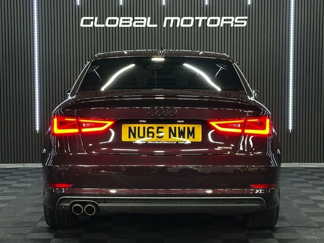 Audi A3 2015 2.0 Tdi S Line Saloon S Tronic Qua Red #4