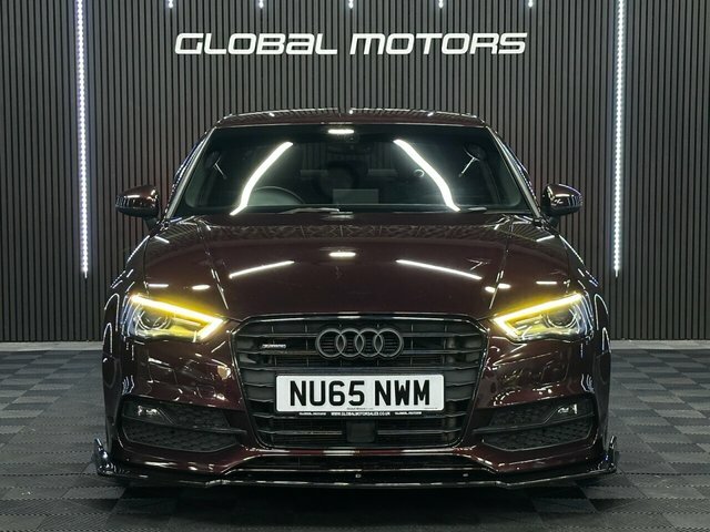 Audi A3 2015 2.0 Tdi S Line Saloon S Tronic Qua Red #3