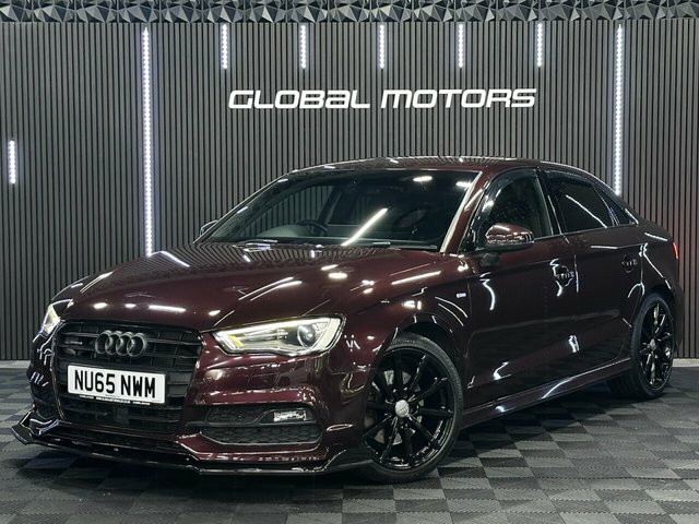 Audi A3 2015 2.0 Tdi S Line Saloon S Tronic Qua Red #2
