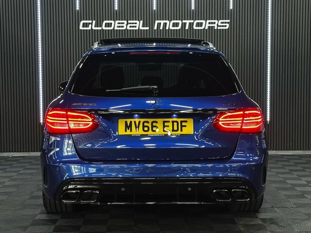 Mercedes-Benz C Class 2016 3.0 C43 V6 Amg Premium Plus Estate Petr MV66EDF Blue #4