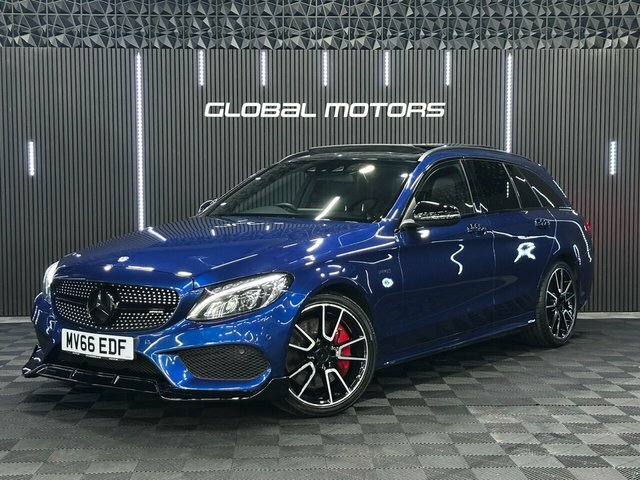Mercedes-Benz C Class 2016 3.0 C43 V6 Amg Premium Plus Estate Petr MV66EDF Blue #2