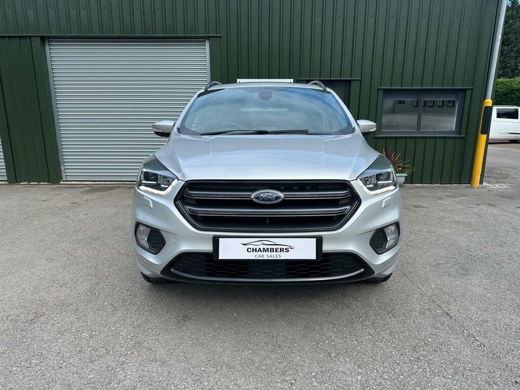 Ford Kuga Suv 2.0 Tdci St-line X Powershift Awd Euro 6 Ss EK68XFG Silver #6