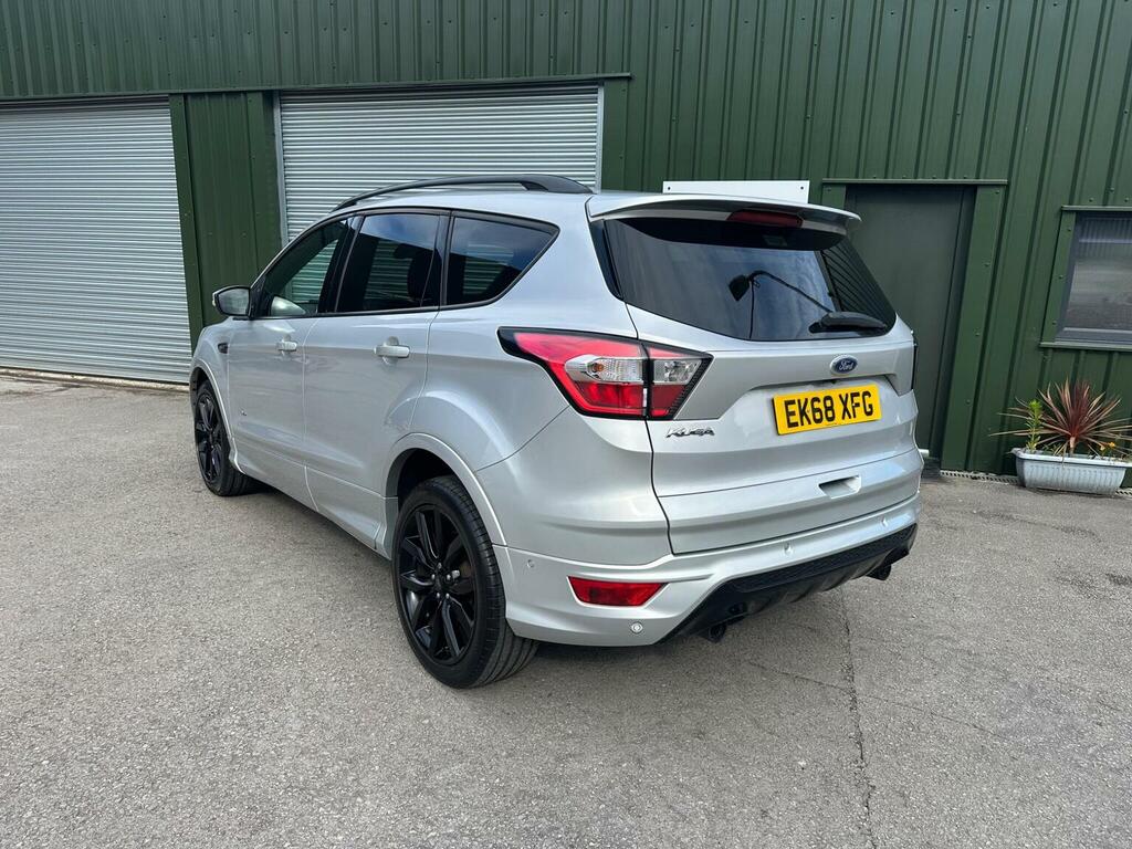 Ford Kuga Suv 2.0 Tdci St-line X Powershift Awd Euro 6 Ss EK68XFG Silver #3