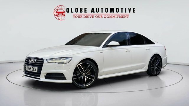 Audi A6 Saloon A6 S Line Black Edition Tdi Quattro S-a Red #63