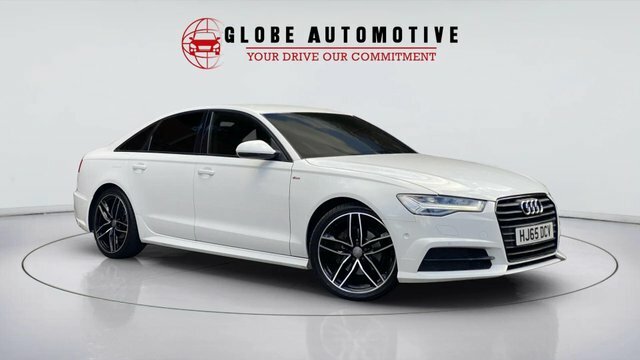 Audi A6 Saloon A6 S Line Black Edition Tdi Quattro S-a Red #30