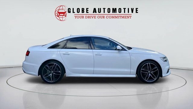 Audi A6 Saloon A6 S Line Black Edition Tdi Quattro S-a Red #58