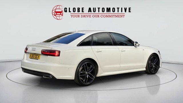 Audi A6 Saloon A6 S Line Black Edition Tdi Quattro S-a Red #60