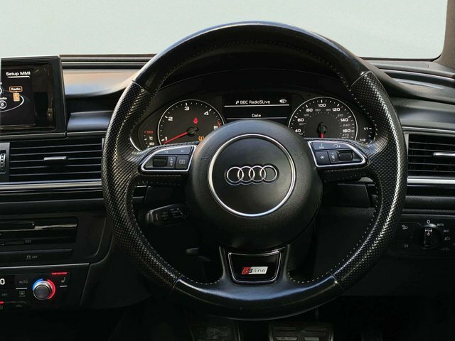 Audi A6 Saloon A6 S Line Black Edition Tdi Quattro S-a Red #47