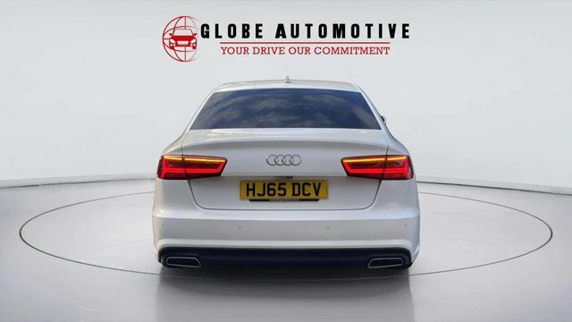 Audi A6 Saloon A6 S Line Black Edition Tdi Quattro S-a Red #11