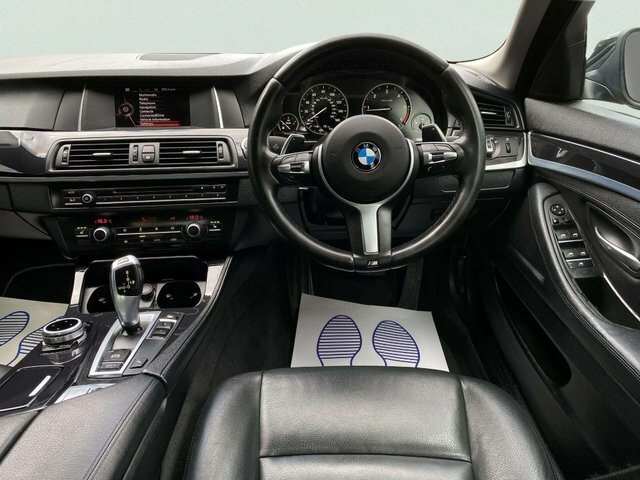 BMW 5 Series 525D Se Touring Black #12