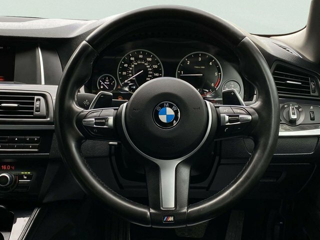 BMW 5 Series 525D Se Touring Black #19