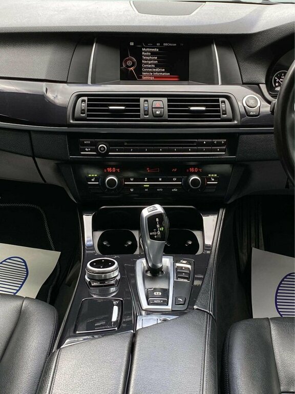 BMW 5 Series 525D Se Touring Black #11