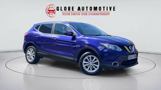 Nissan Qashqai 2014 1.5 Dci Acenta Premium 2Wd Euro 5 Ss CK64VMW Blue