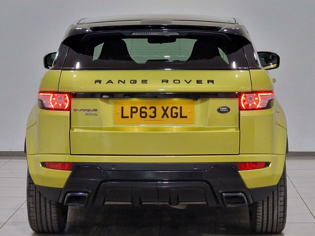 Land Rover Range Rover Evoque Sd4 Special Edition Sicilian LP63XGL Yellow #5