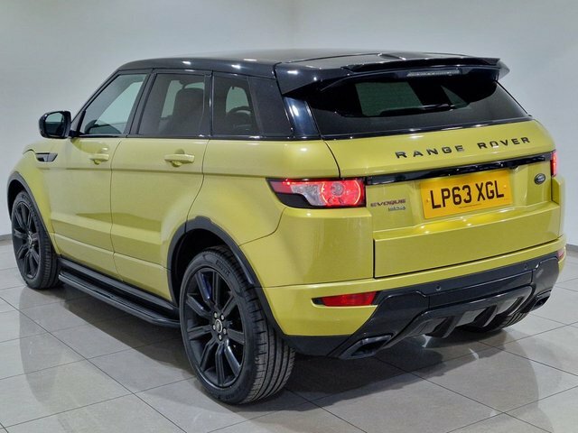 Land Rover Range Rover Evoque Sd4 Special Edition Sicilian LP63XGL Yellow #4