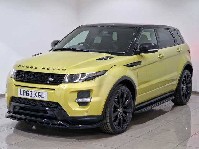 Land Rover Range Rover Evoque Sd4 Special Edition Sicilian LP63XGL Yellow #3