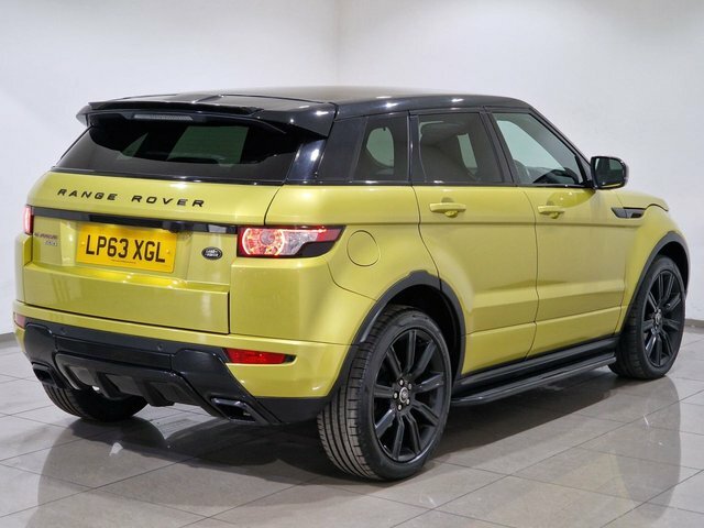 Land Rover Range Rover Evoque Sd4 Special Edition Sicilian LP63XGL Yellow #6