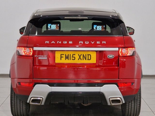 Land Rover Range Rover Evoque Sd4 Firenze Red Red #4