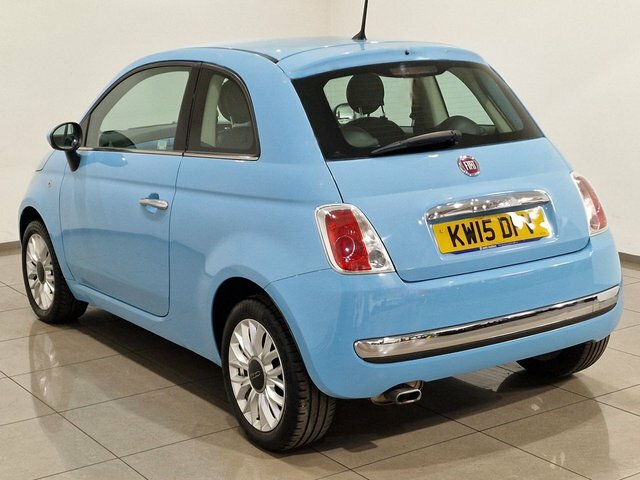 Fiat 500 Pop Star Hatchback Azzuro Blue #4