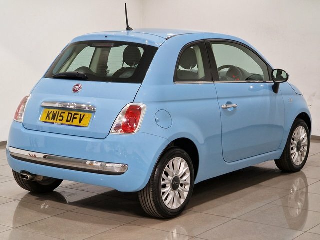 Fiat 500 Pop Star Hatchback Azzuro Blue #6
